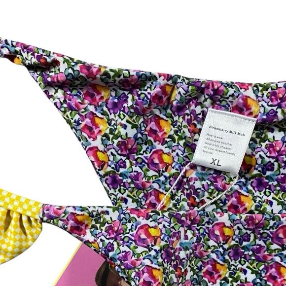 Strawberry Milk Mob Marigold 2-piece Bikini NWT - XL - Picture 3 of 5
